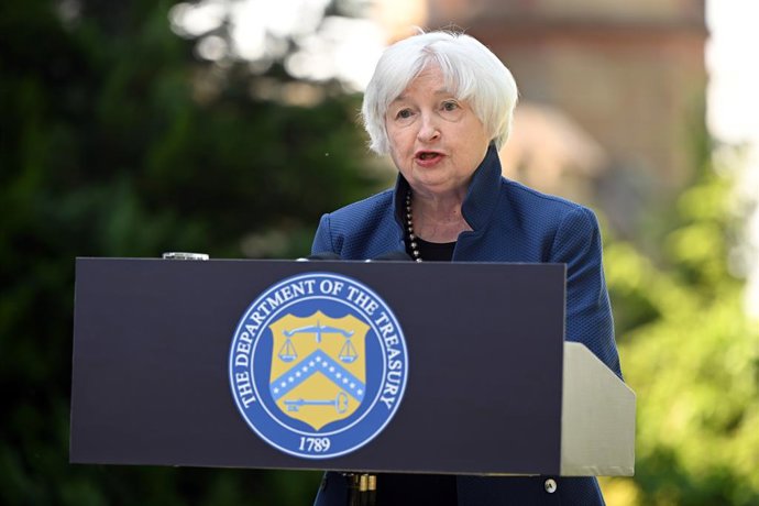 Archivo - Janet Yellen, US Secretary of Treasury
