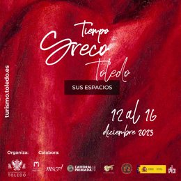 Cartel de 'Tiempo Greco Toledo'