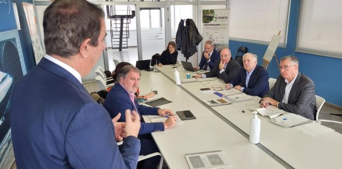 Celebración del Consejo Rector del Consorcio del Aeropuerto de Teruel