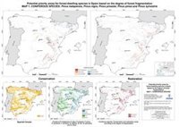 La mitad occidental, medio este y norte de España áreas potenciales para la restauración forestal, según un estudio