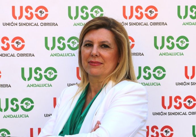 Archivo - La secretaria general de Feuso Andalucía, María de la Paz Agujetas.