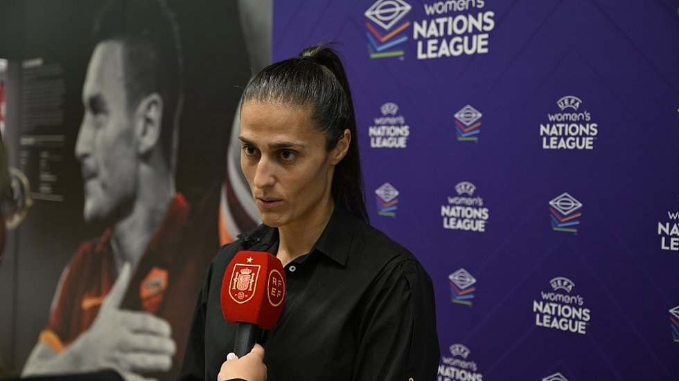 La seleccionadora nacional femenina de fútbol, Montse Tomé.