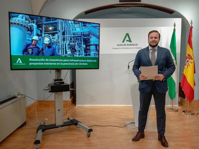 El delegado de Industria de la Junta en Córdoba, Agustín López.