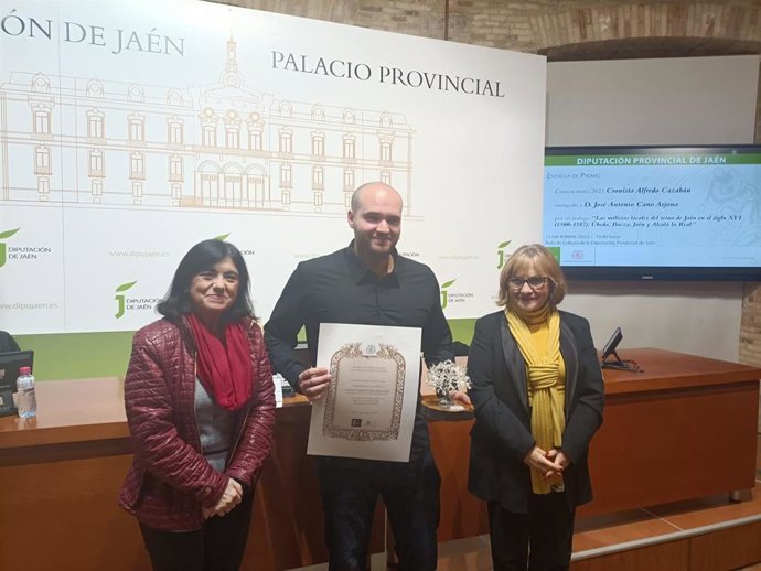 José Antonio Cano, Premio Cronista Cazabán Por Su Trabajo Sobre Milicias Locales Del Reino De Jaén En El Siglo XVI