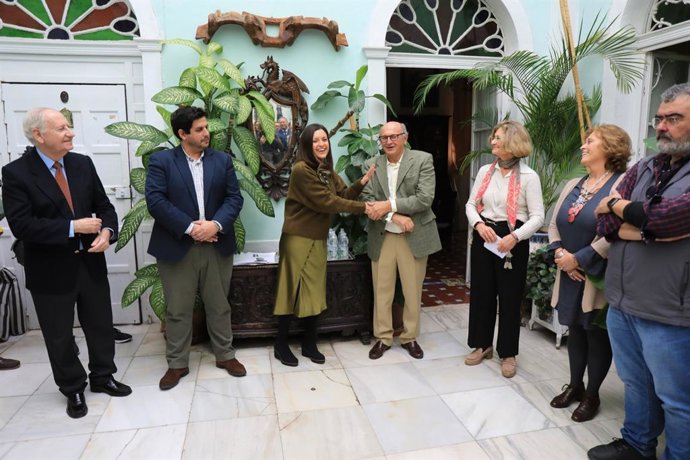 Acto homenaje del centenario del nacimiento del escritor Luis Berenguer, en su casa familiar