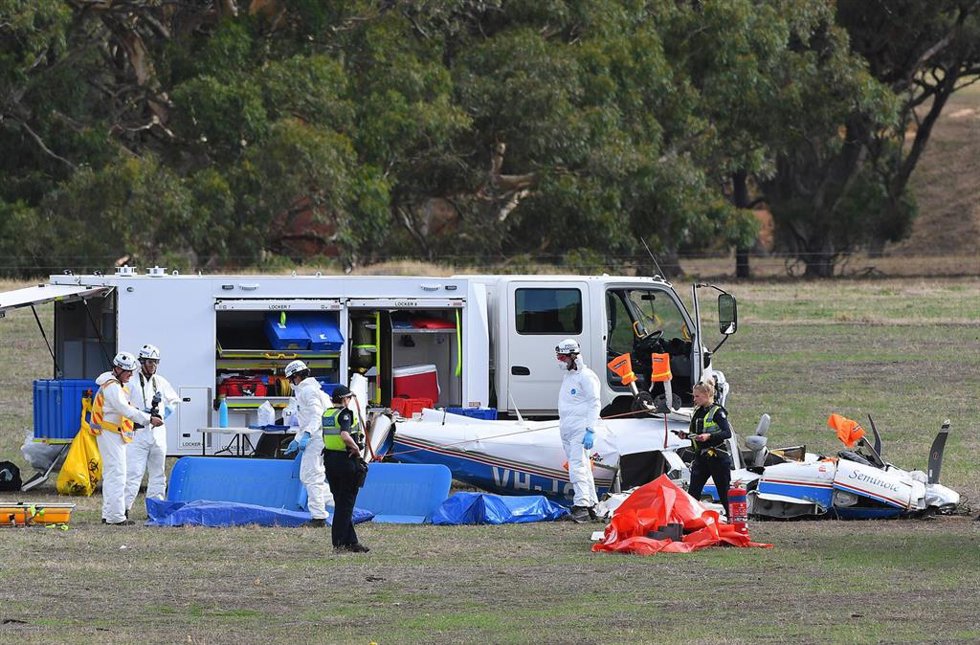 Archivo - Imagen de archivo de un accidente de avioneta en Australia