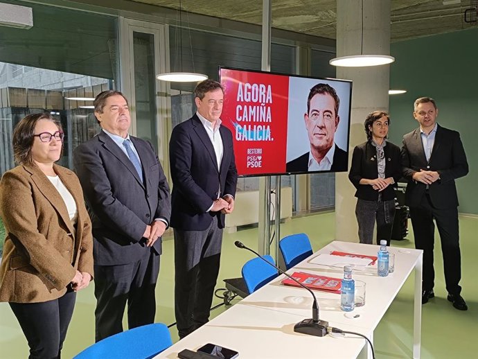 Miñones, Pardo de Vera, Julio Abalde y Nieves Lagares serán los ponentes de la Convención Política del PSdeG