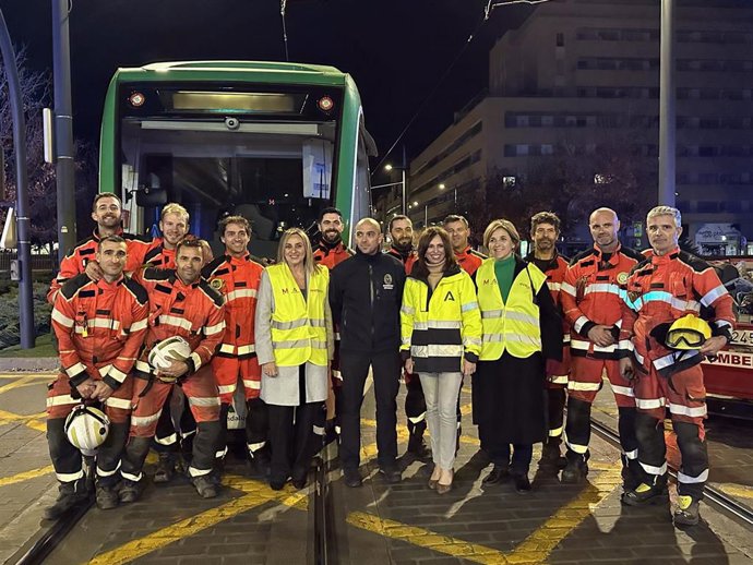 Desarrollan un simulacro en el metro.