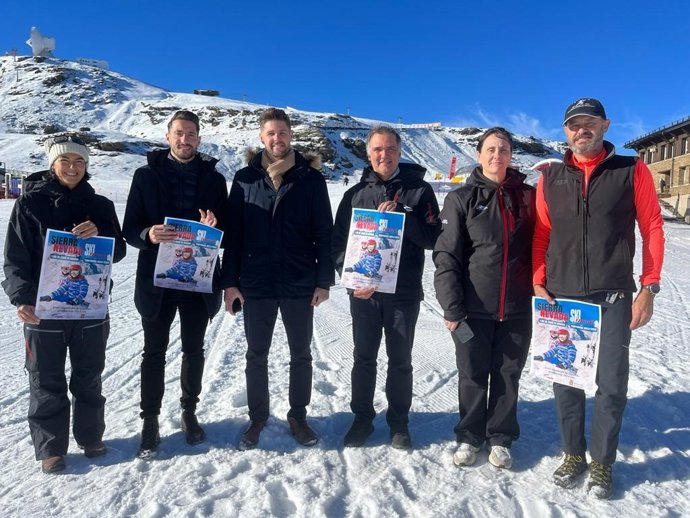 Presentación de los programas de esquí para los municipios de Granada