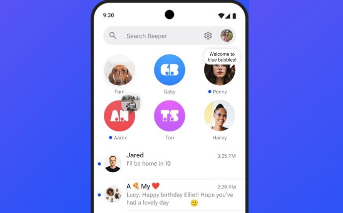 Interfaz de Beeper Mini