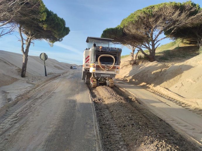 Se inician las obras para mejorar la carretera A-2325 entre la N-340 y Punta Paloma en Tarifa