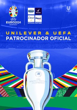 Unilever inicia un patrocinio multimarca con la Eurocopa de fútbol de 2024.