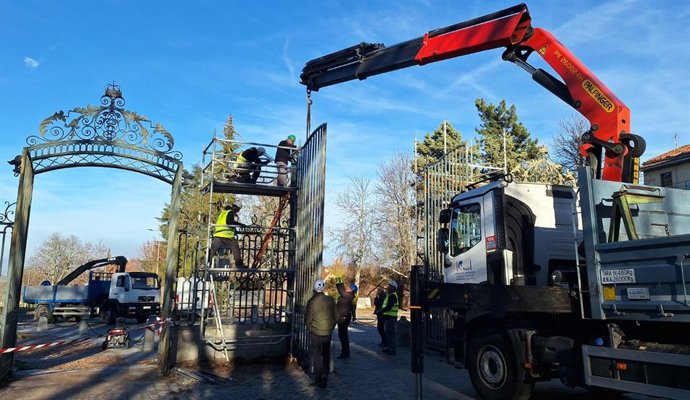 Colocación de las puertas.