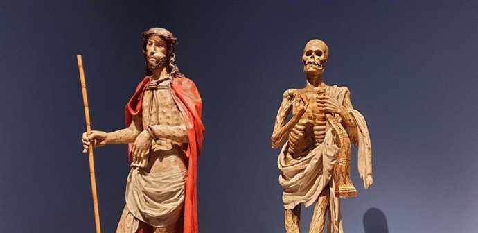 Piezas de la exposición 'Tiempos Modernos' en el Museo Nacional de Escultura de Valladolid