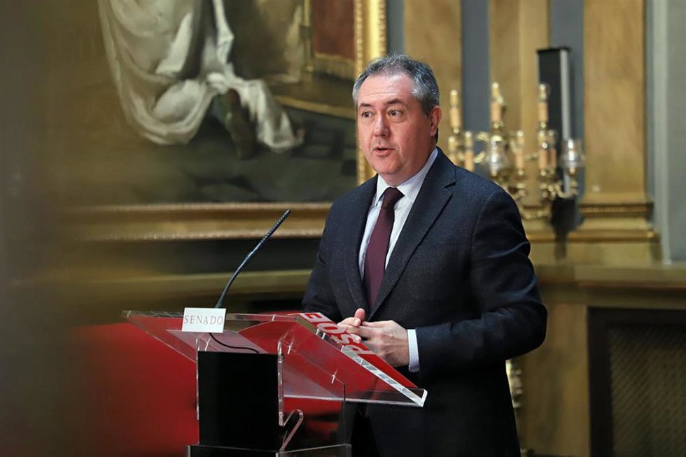 El secretario general del PSOE-A, Juan Espadas, en una foto de archivo.