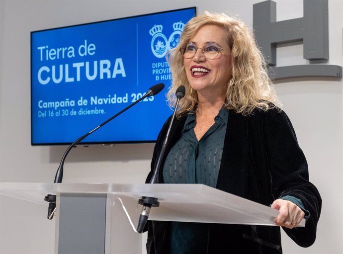 La diputada de Cultura de la Diputación, Gracia Baquero.
