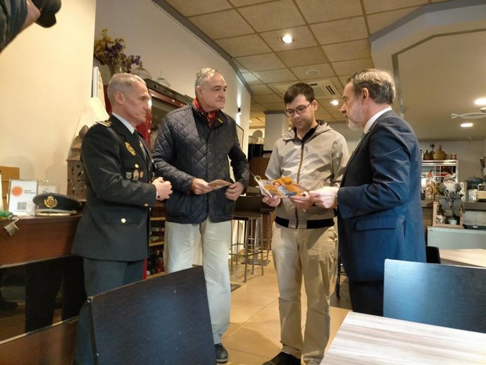 Imagen de la presentación del Plan Comercio Seguro