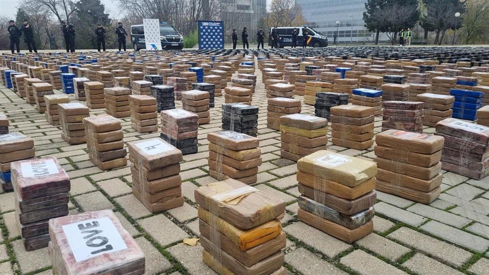 Incautación de cocaína en Vigo y Valencia