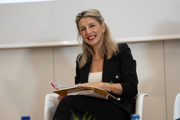 La vicepresidenta segunda, ministra de Trabajo y líder de Sumar, Yolanda Díaz