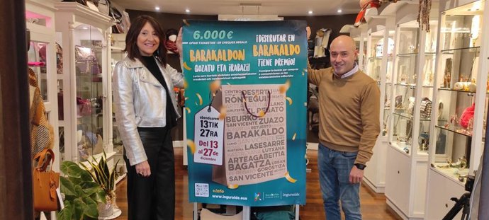 David Solla presenta la campaña de dinamización comercial.