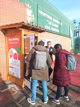 Máquina de vending.