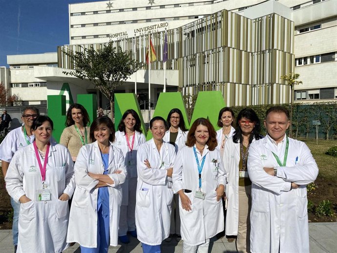 Coordinadores del proyecto VIDA del Hospital Macarena de Sevilla.