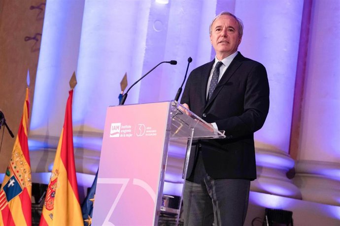 El presidente del Gobierno de Aragón, Jorge Azcón.