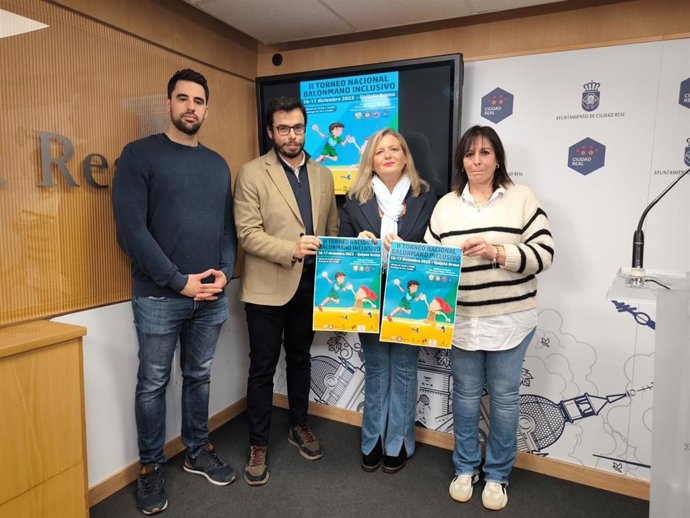 Presentación del II Torneo Nacional de Balonmano Inclusivo que se celebrará en Ciudad Real
