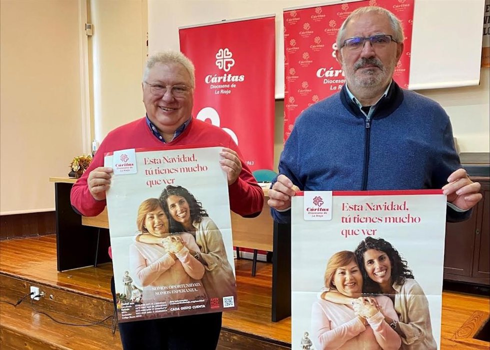 Cáritas invita a la sociedad "a ver la Navidad que no vemos y a ser esperanza" para personas en exclusión social