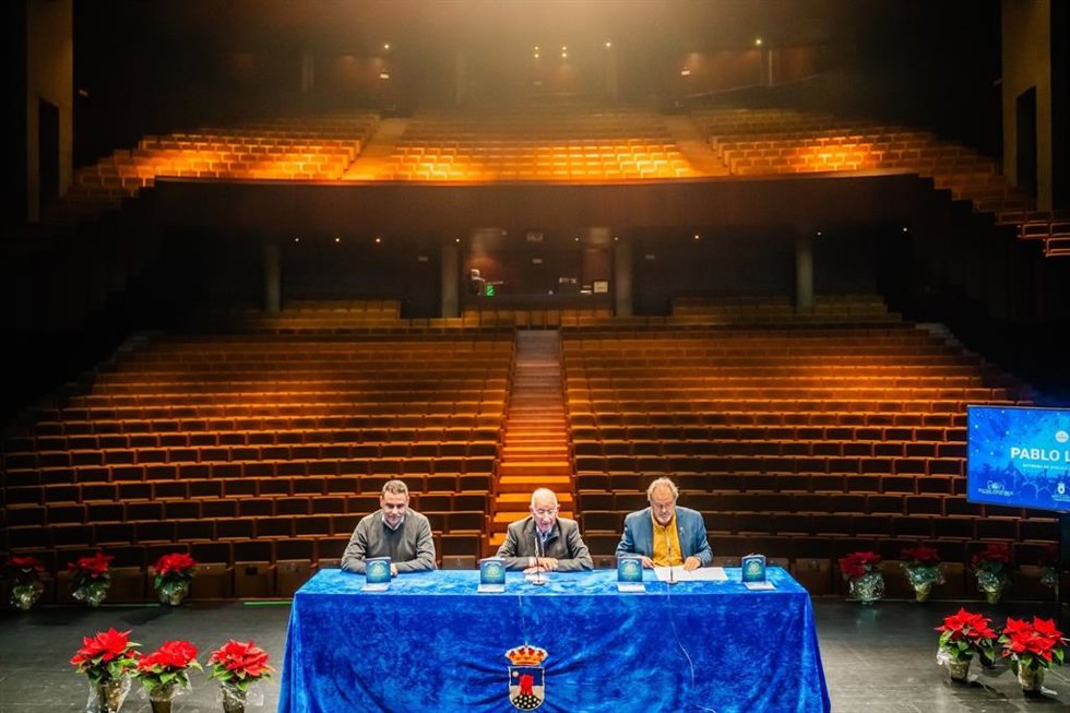 Presentación de la programación por el 20 aniversario del Teatro Auditorio de Roquetas de Mar (Almería).