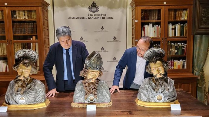 Recuperación de bustos relicario con ayudas de arte sacro de la Junta