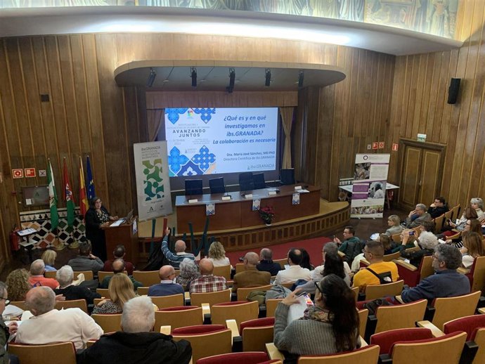 Jornada del ibs.Granada con asociaciones de pacientes