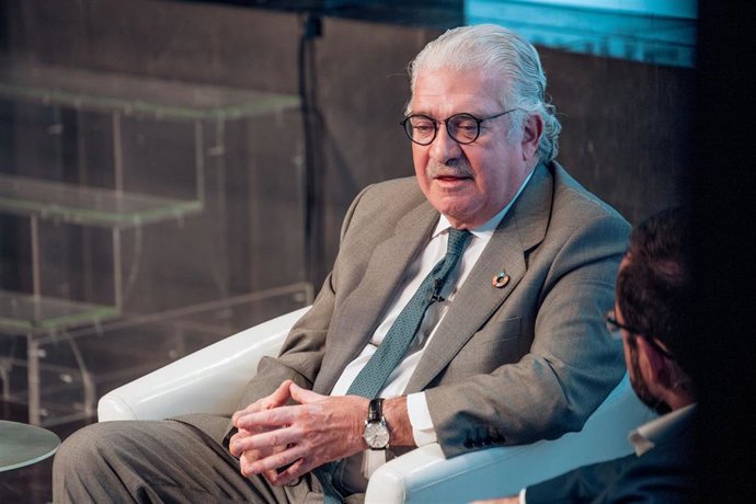 Archivo - El CEO DE Endesa, José D. Bogas, participa la tercera edición del foro 'Wake Up, Spain!', en Casa de América, a 27 de marzo de 2023, en Madrid (España).