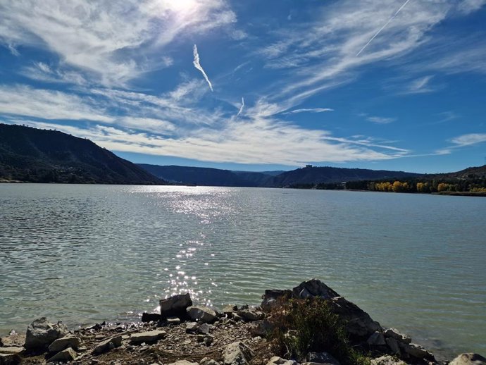 Embalse de Ribarroja, en Mequinenza (Zaragoza).