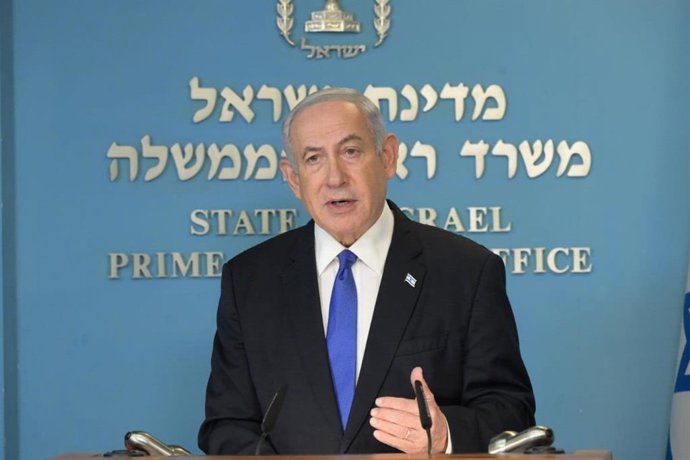 Archivo - El primer ministro israelí, Benjamin Netanyahu