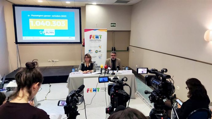 Roda de premsa de la FEHT