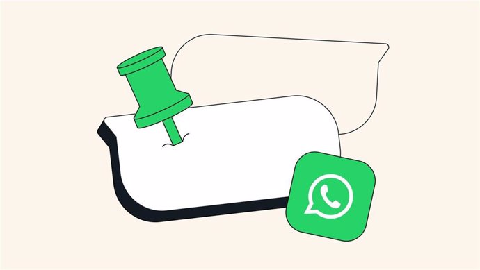 Mensajes fijados en los chats de WhatsApp