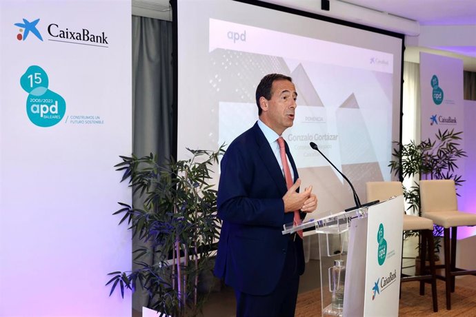 El consejero delegado de CaixaBank, Gonzalo Gortázar.
