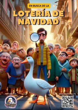 Cartel del reto 'En busca de la lotería de Navidad'.