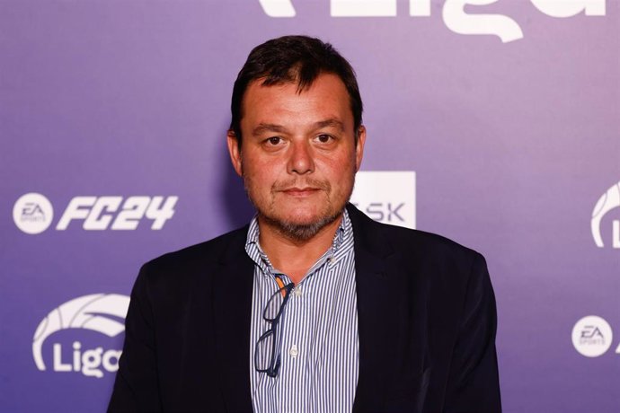 Archivo - El presidente del CSD Víctor Francos durante un acto