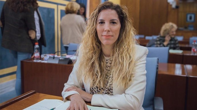 Archivo - La diputada de Vox en el Parlamento de Andalucía por Málaga, Purificación Fernández, en una imagen de archivo. 