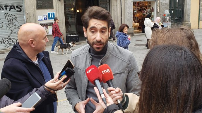 Secretario de organización del PSOE de Segovia, Miguel Merino.