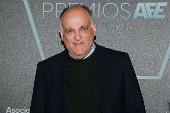 Archivo - Javier Tebas, en un acto como presidente de LaLiga