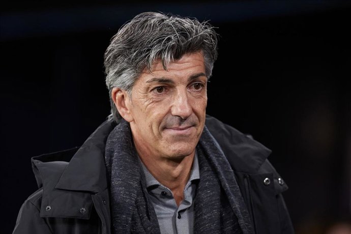 Imanol Alguacil, entrenador de la Real Sociedad.