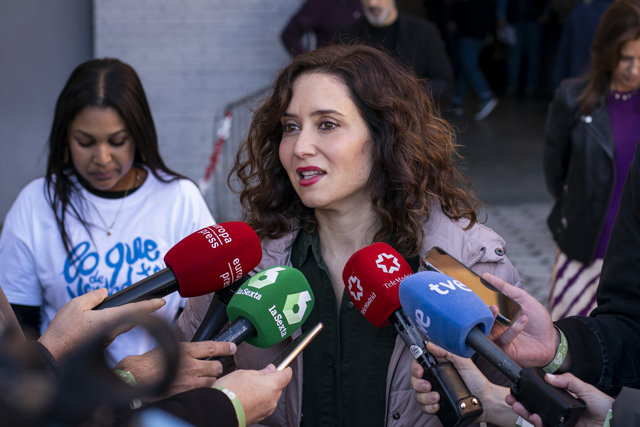 Isabel Díaz Ayuso, presidenta de la Comunidad de Madrid
