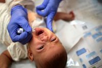 Las autoridades de Gaza afirman que las vacunas para niños "se han agotado totalmente" en la Franja