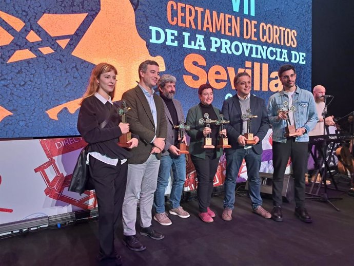 Entrega de premios del VII Certamen de Cortos de la Diputación de Sevilla.