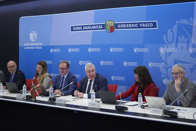 El viceconsejero de Seguridad, Rodrigo Gartzia, ha presidido este miércoles en la sede del Gobierno Vasco, en Vitoria-Gasteiz, la reunión del Consejo de Seguridad Pública de Euskadi