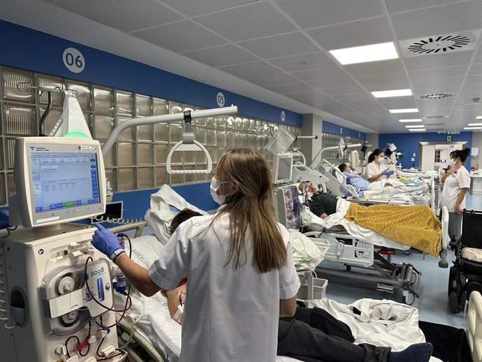 Programa de diálisis nocturna del Hospital Clínic de Barcelona.