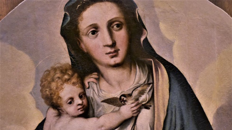 'Virgen Con El Niño' De Luis De Vargas Que Será Expuesta En La Sala 13 Del Museo De Bellas Artes De Sevilla A Partir Del 20 De Diciembre.